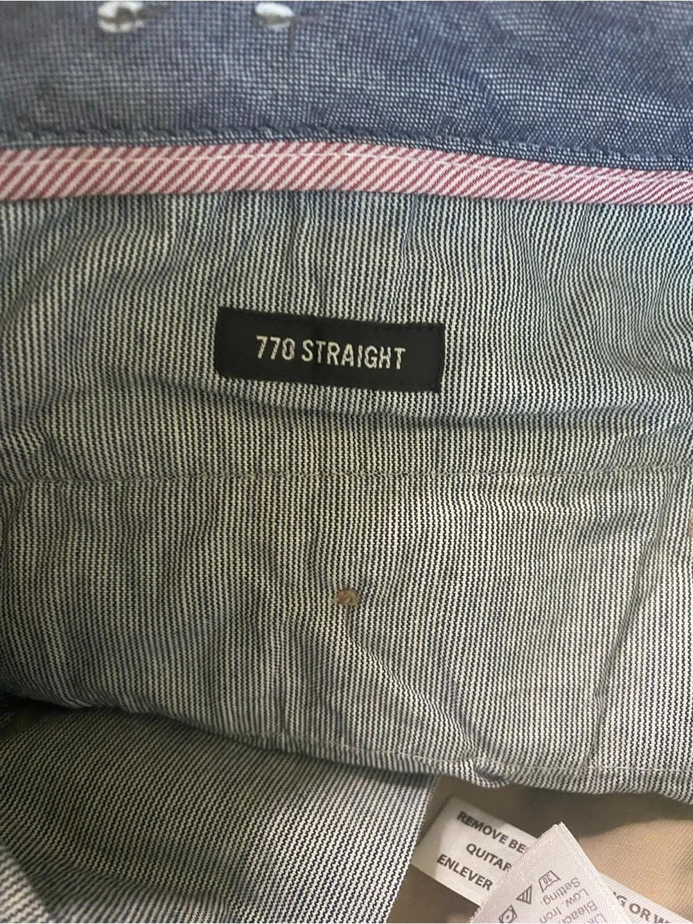 J.Crew 770 Straight Khaki Chino Pants Men’s 32x30 Beige Stretch Casual